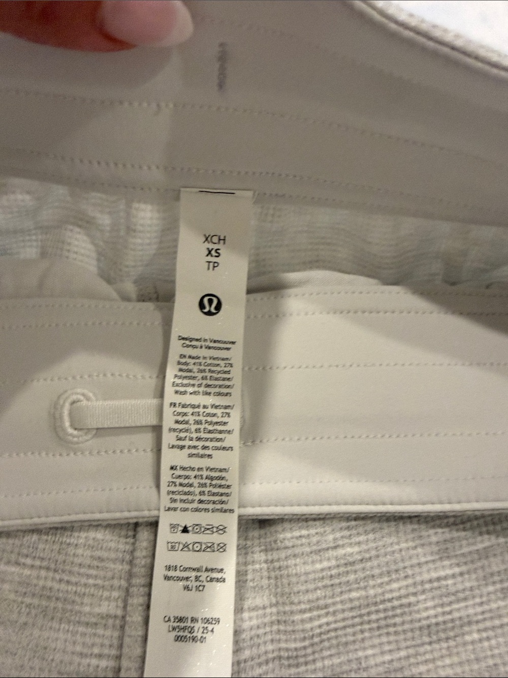 lululemon athletica Light Gray Wide-Leg Sweatpants - Picture 2 of 6